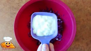 САЛАТ ИЗ КРАСНОЙ КАПУСТЫ? Просто, Быстро и Вкусно!