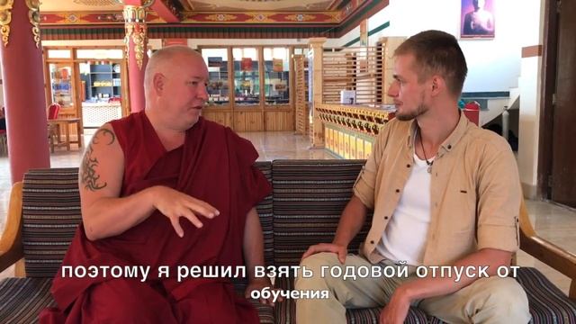 Как оставить жизнь в США и стать Буддийским монахом в Индии смотреть онлайн