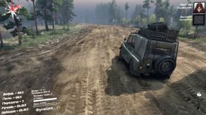 SpinTires 2014 - Прохождение карты "Побережье" - #1