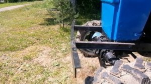 Бампер на Т-40/ Малярный день