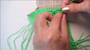 DIY oriental style macrame comb | Elegant hair accessories ideas | Hair comb tutorial