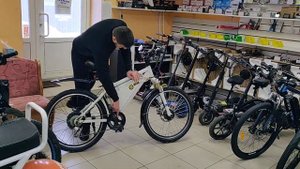 Полный привод ЭлектроВелосипед 2000w