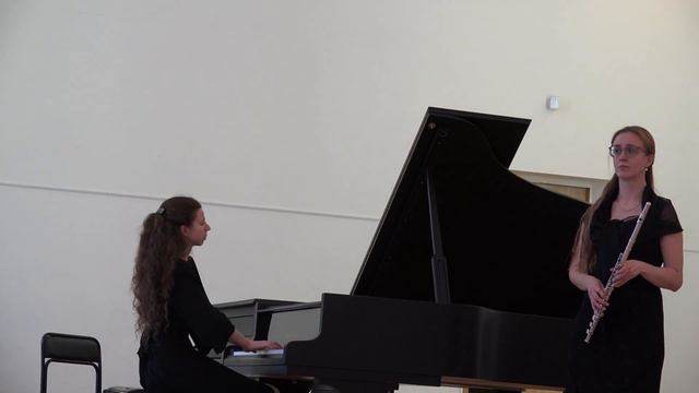 Богуслав  Мартину Bohuslav Martinů Соната для флейты и фортепиано Н. 306 ч III.