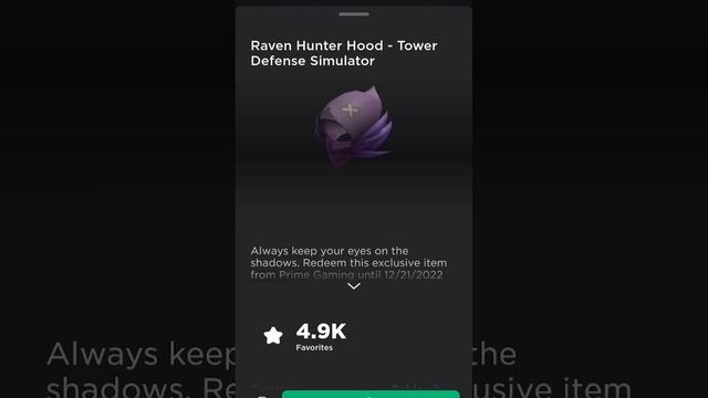 Here is how to get the Raven Hunter Hood #roblox смотреть онлайн