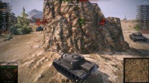 World of Tanks. Бой на T110E3.