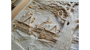 Удивительные резные картины из дерева Евгения Дубовика