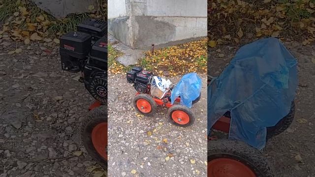 первый выезд снегоуборщик на радиоуправлении
