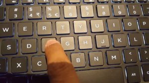 Dell XPS 9560 Sticky 'F' key