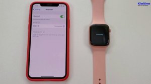 KIWITIME IWO 13 Smart Watch Series-How to Connect IWO 13 Smartwatch with iPhone