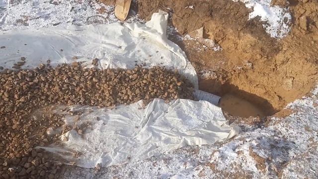 Можно ли засыпать вокруг трубы скважины щебень смотреть онлайн