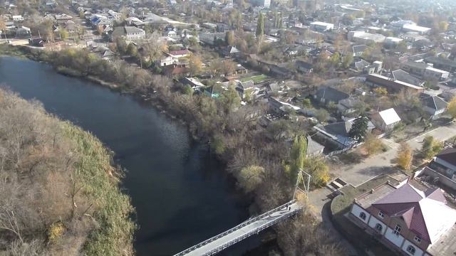 Старобельск Айдар вдоль рощи