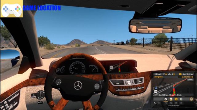 American Truck Simulator [ATS]Mercedes Benz S350 2009 ? |LAS VEGAS JOURNEY ? смотреть онлайн