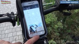 Нужные аксессуары для велосипеда. Велосипедная сумка на руль для телефона RockBros