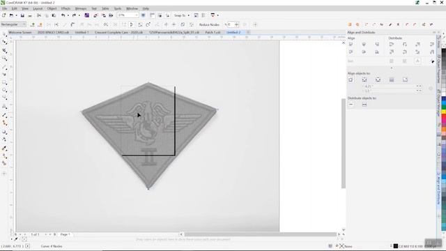 22 Crescent Valiani How To - CorelDraw Military Patch Outline 2 смотреть онлайн