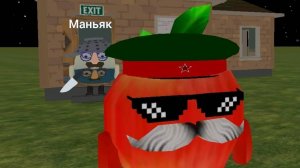 Побег от маньяка! метель в чикен ган