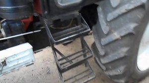 мтз переделка и перенос воздушного фильтра  на другую сторону