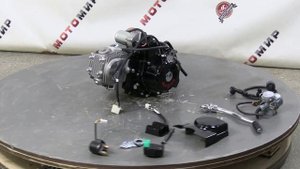 Двигатель мопед 125 см3 (1P54), полный автомат.