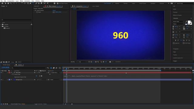 Animate Numbers Over 1 Million In After Effects смотреть онлайн