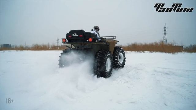 Снегоболотоход ФанТом - лучший выбор для активного отдыха на любой местности