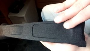 Оклейка внутренней ручки двери алмазной крошкой лада приора.