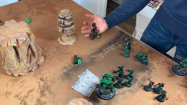 Salamanders vs Imperial Fists - Space Marines Warhammer Battle Report - Competitive ITC 40k 2000pts