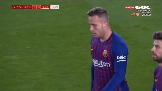 Arthur Melo vs Sevilla Copa Del Rey 2nd Leg 2019 HD HIGHLIGHTS