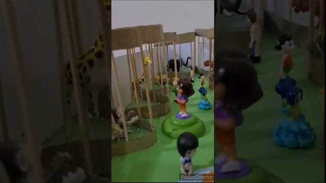 How to make 3D Model of ZOO// very easy and in less time.// school project смотреть онлайн