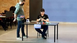 3.84c - Часы Рубика, единичная сборка на соревнованиях Tyumen Alpaca 2022