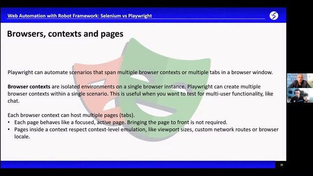 PentaBAR // Web Automation with Robot Framework: Selenium vs Playwright with Liviu Avram