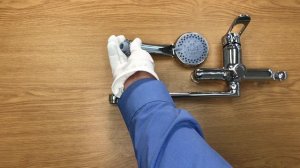 Распаковка смесителя для ванны с длинным изливом VODA FT 31