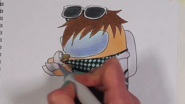 Как нарисовать Влада А4 и Лололошку в стиле Among Us смотреть онлайн