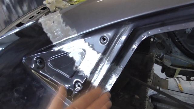 Hyundai solaris продолжение кузовного ремонта. Как стыкуется задняя часть? смотреть онлайн