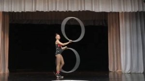 Цирк "КАРАБАС БАРАБАС" Тоншалово Игра с обручами Вика Уразова