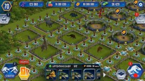 Травоядные динозавры Обзор парка Jurassic World The Game прохождение на русском 225