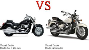 Suzuki Intruder 400 vs Yamaha Drag Star 400 Test specification comparison
