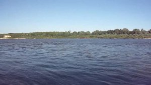 Река Ока, Калужская область, Тарусский район, База отдыха "Солнечная" (29.06.10)