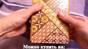 Шкатулка из Японии с секретом 27 шагов для открытия