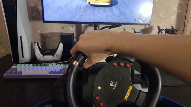 Обзор игрового руля Logitech momo racing force || new свап для дрифта 2024? 💦💦💦 смотреть онлайн