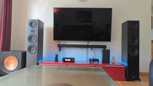 EVERSOLO DMP-A6+ SMLS SA400+HECO AURORA 1000 Test de audio.