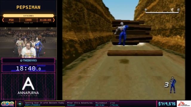 Pepsiman by theboyks in 25:48 - SGDQ2018 смотреть онлайн