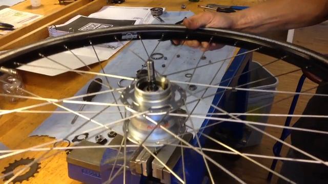 Shimano 7 gearhub axel смотреть онлайн