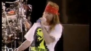 guns n roses Knocking on heaven's door live in wembley