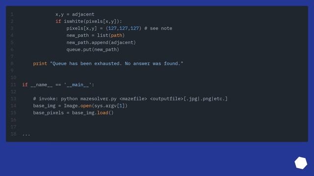 Representing and solving a maze given an image смотреть онлайн