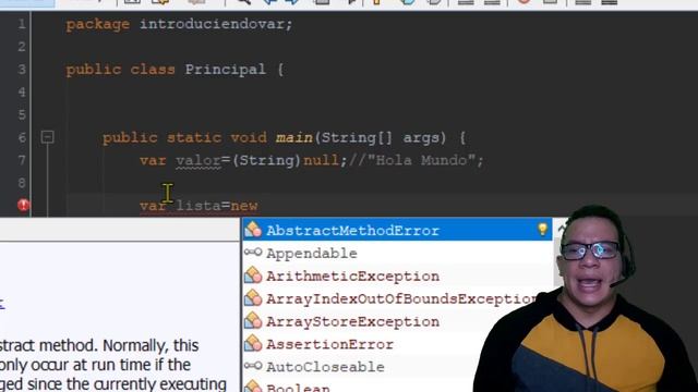 CURSO DE JAVA - 01 - 05 Tipo var y las reglas de uso смотреть онлайн