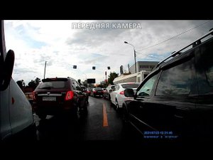 Как снимает видеорегистратор для мотоцикла AVS540DVR качество записи