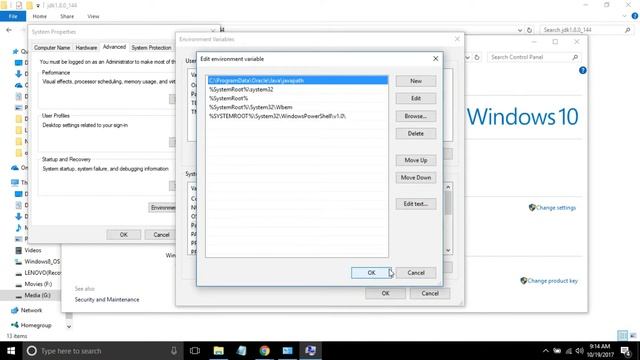 How set java path in windows 10 смотреть онлайн