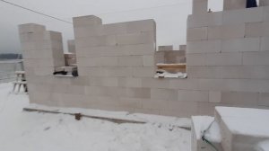 Строим в Лопотово одноэтажный дом из газобетона