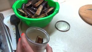 БАКЛАЖАНЫ ПО ГРУЗИНСКИ, баклажаны на зиму брусочками, улетают первыми, хранятся в квартире