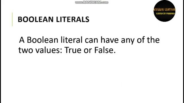 Boolean Literals?||how to code||Programming concept...