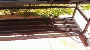 Мангал дачный из металла "Очаг с крышей"